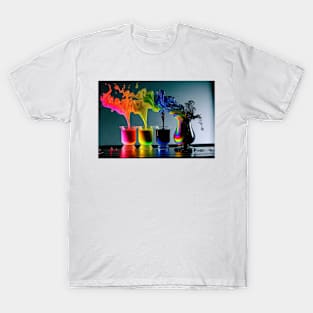 Living Life in Colour - Liquid Smoke T-Shirt